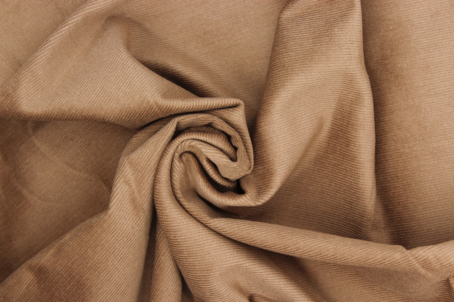 Feincord uni hellbraun *Breite 141 cm*
