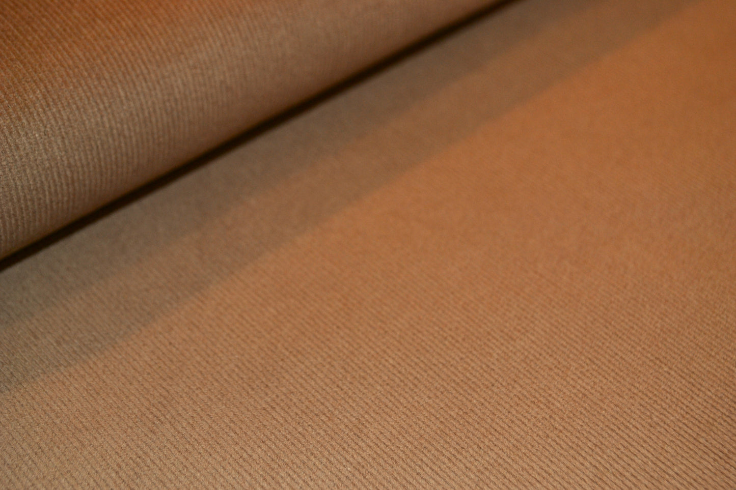 Feincord uni hellbraun *Breite 141 cm*