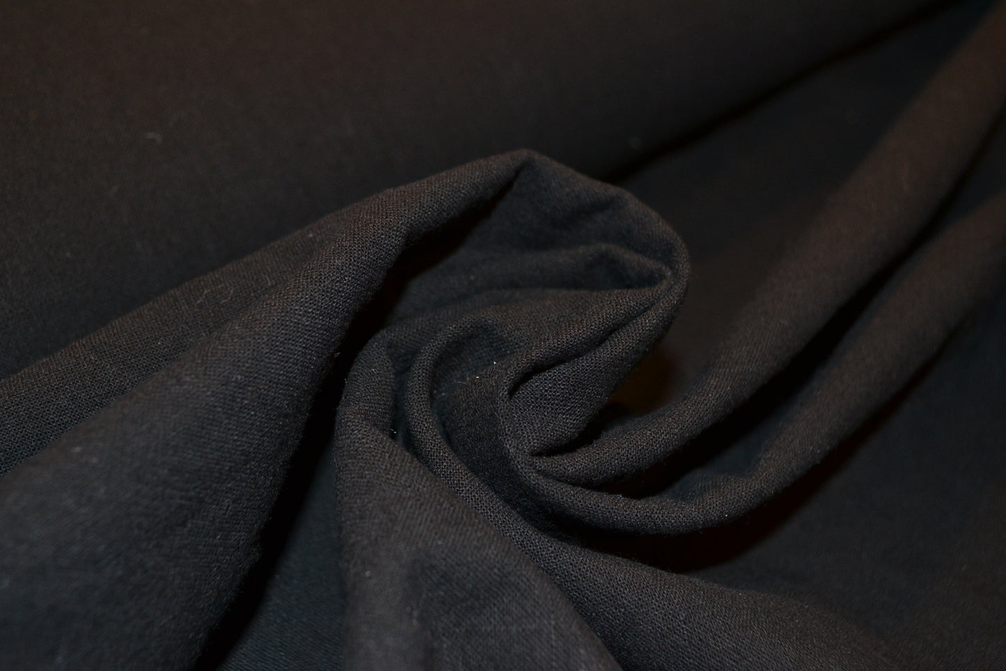 Baumwolle Vintage schwarz *Breite 140cm*