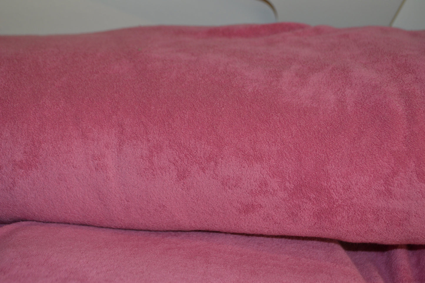 Frottee Jersey uni dunkel rosé *Breite 150cm*
