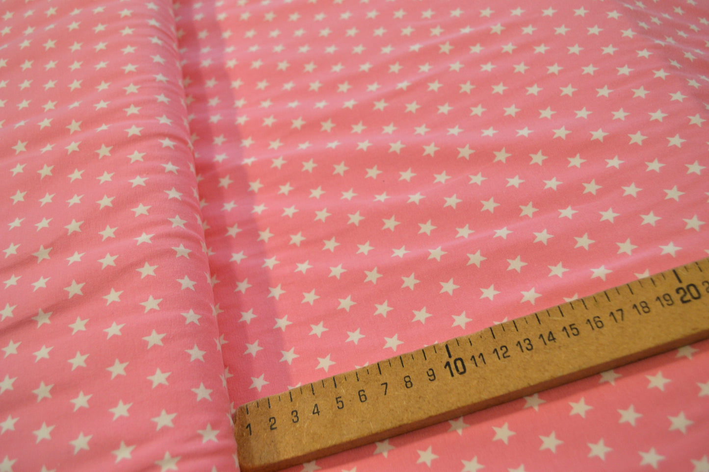Baumwoll Jersey "Sterne" rosa *Breite 152cm*