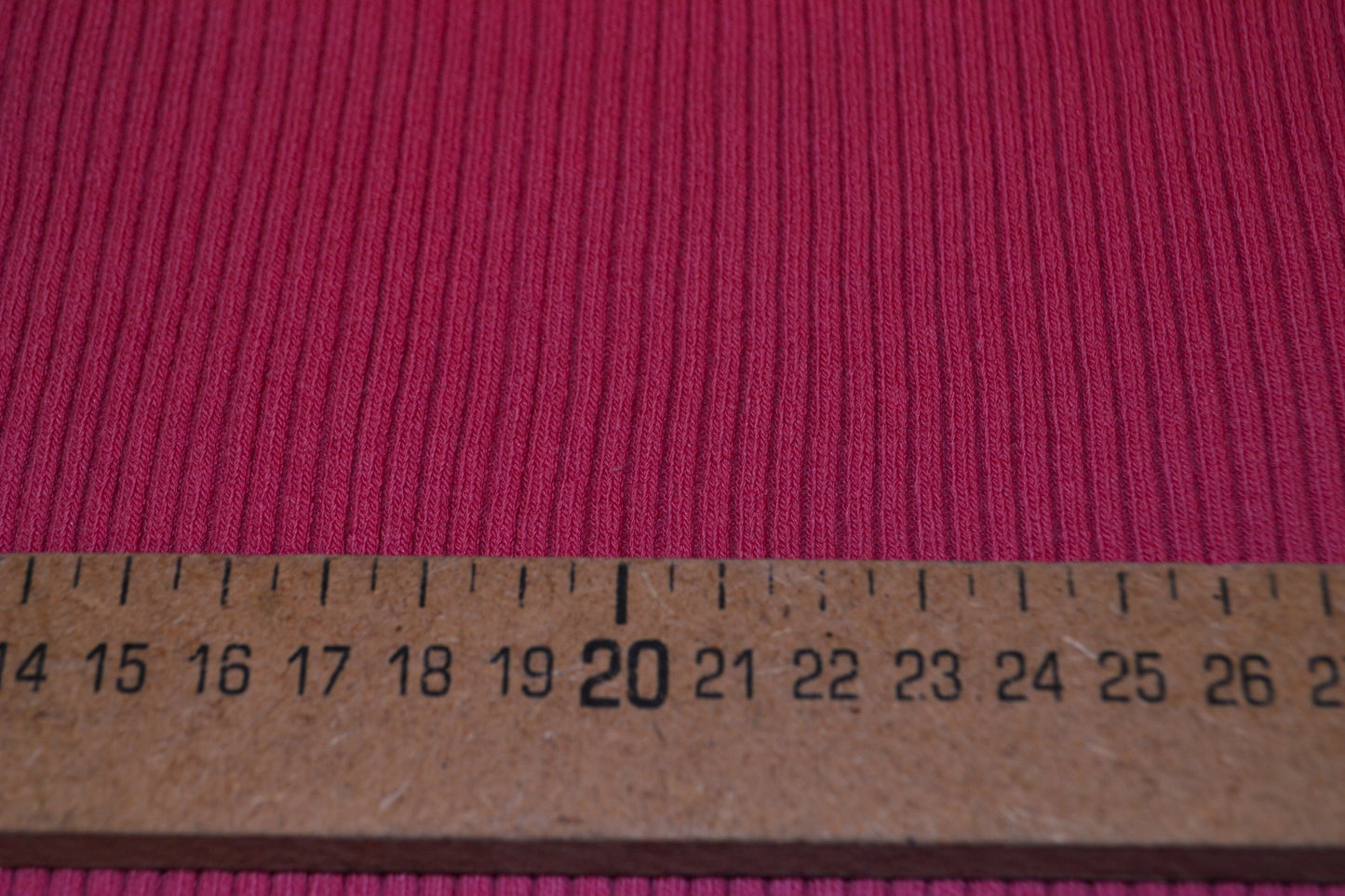 Grobstrick uni himbeere *Breite 63cm*