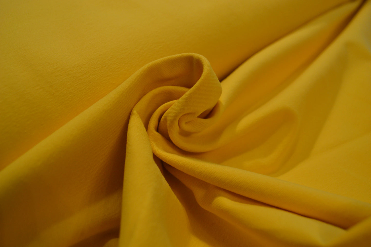 Baumwoll Jersey uni gelb *Breite 160cm*