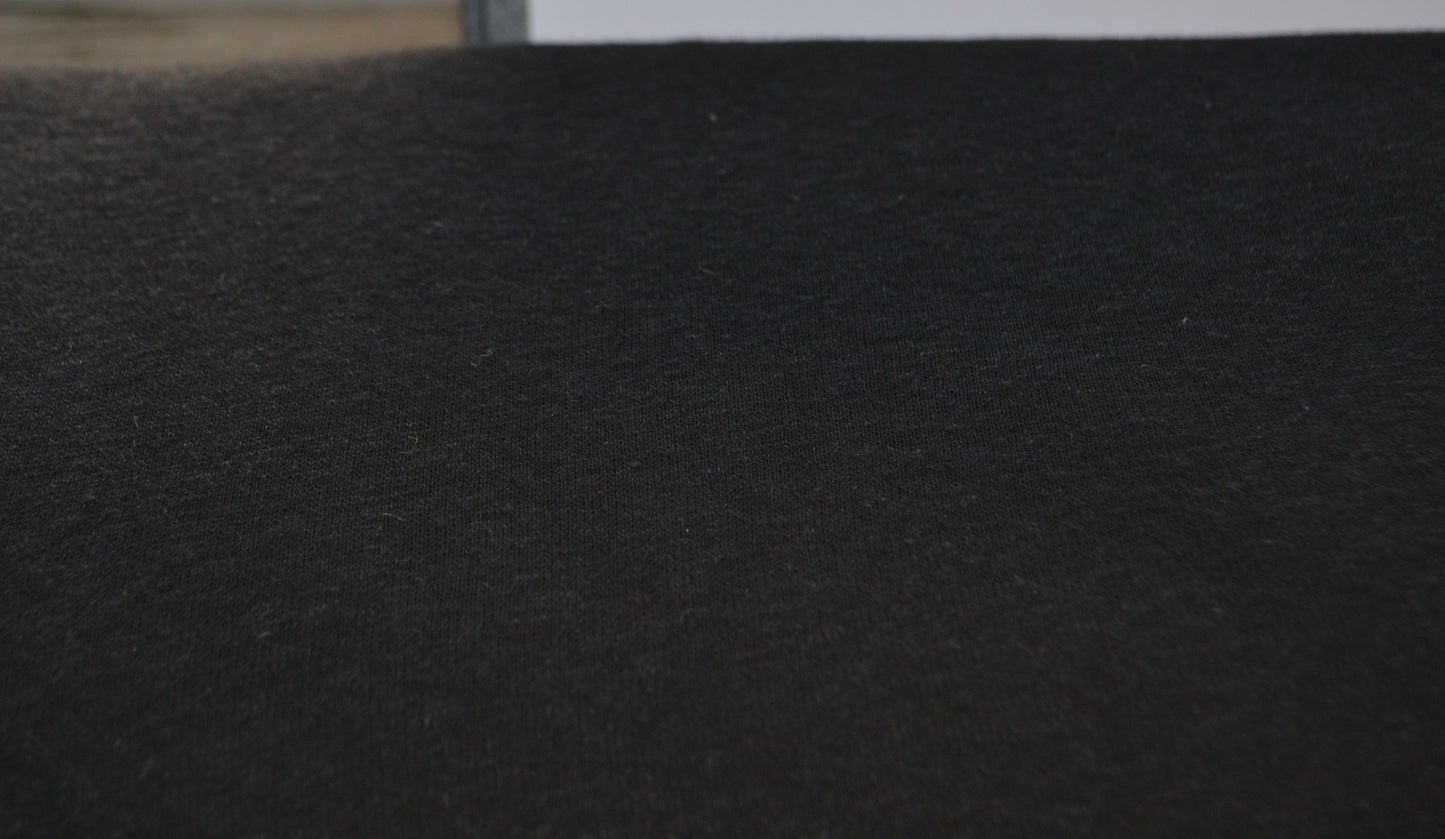 Viskose Leinen uni schwarz *Breite 146cm*