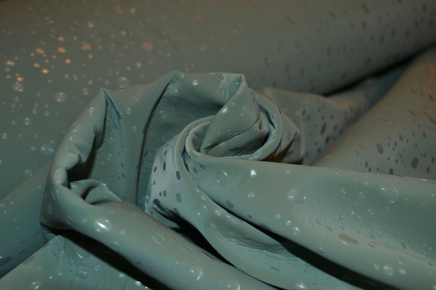 Softshell "Tropfen" mint *Breite 150cm*
