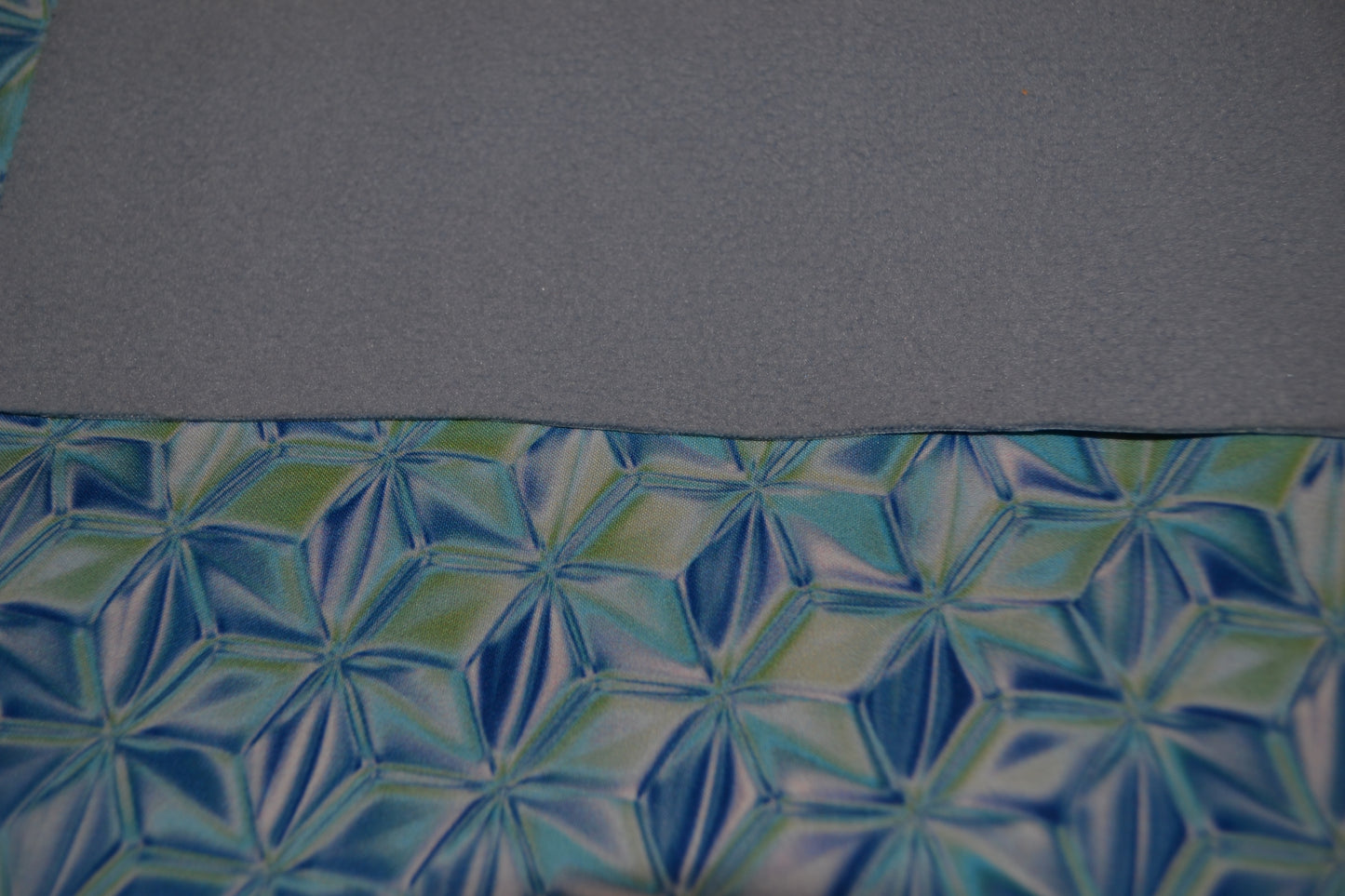 Softshell "Eiswürfel" hellblau *Breite 150cm*