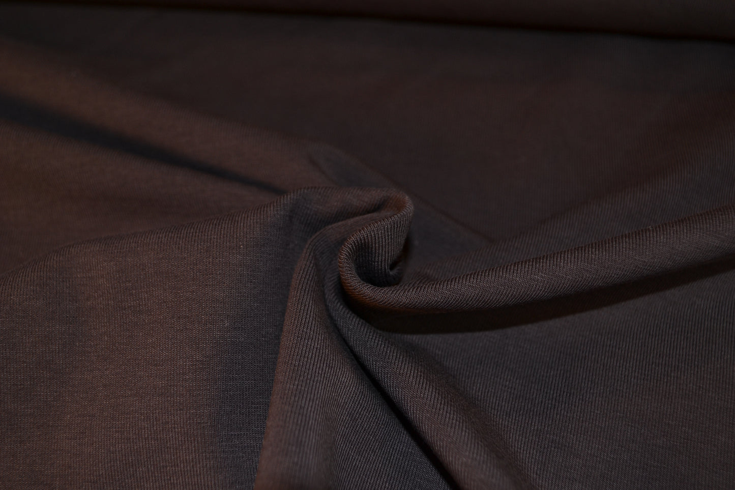 Baumwoll Jersey uni aubergine *Breite 155cm*