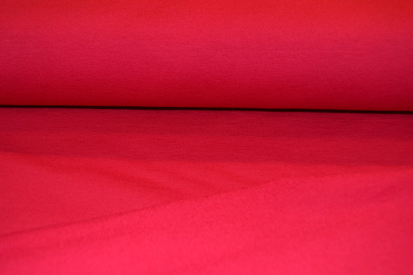 French Terry Sweat uni pink himbeere *Breite 155cm*