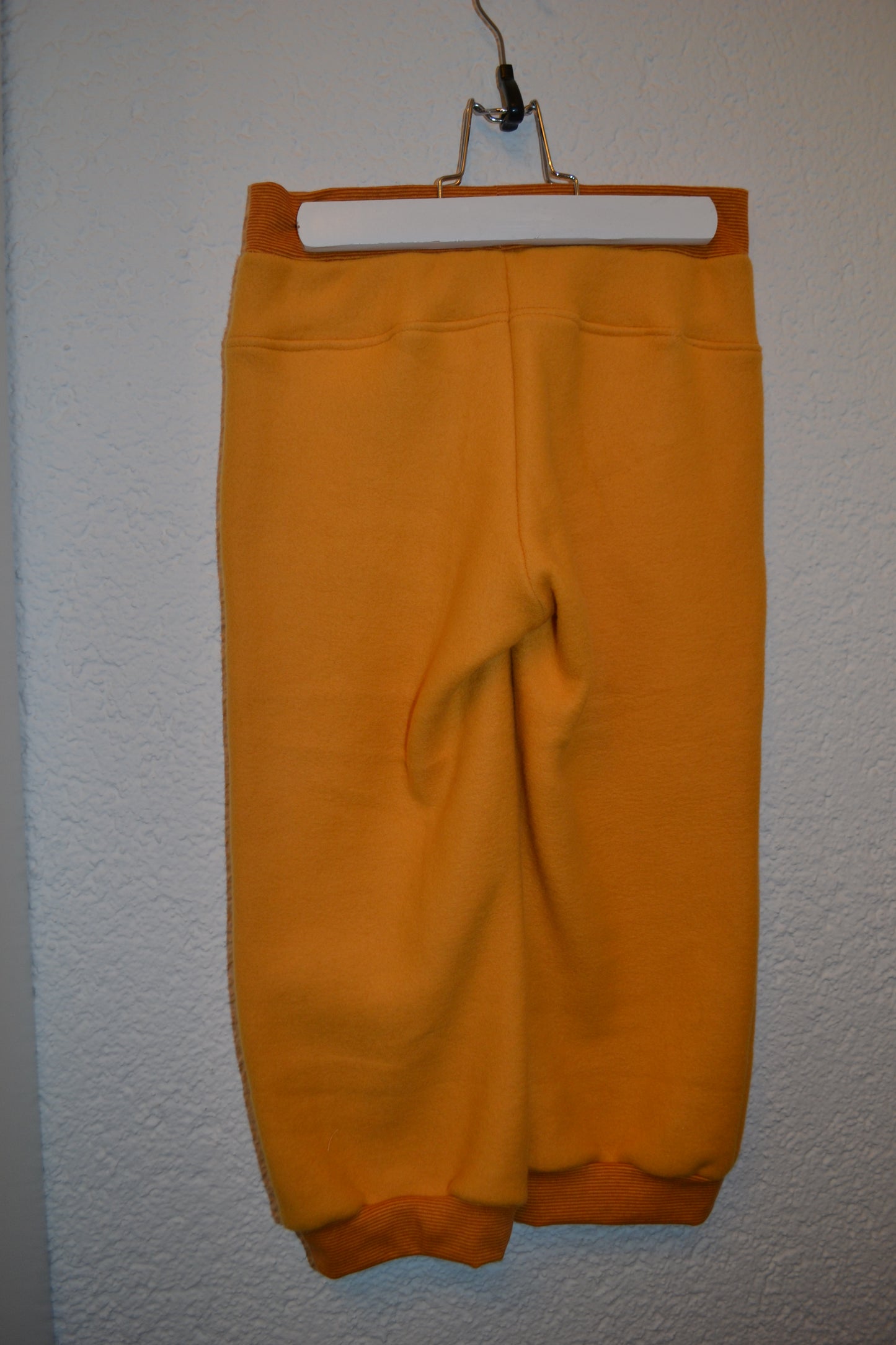 Fleece Outdoorhose Igel curry gelb Gr. 98/104