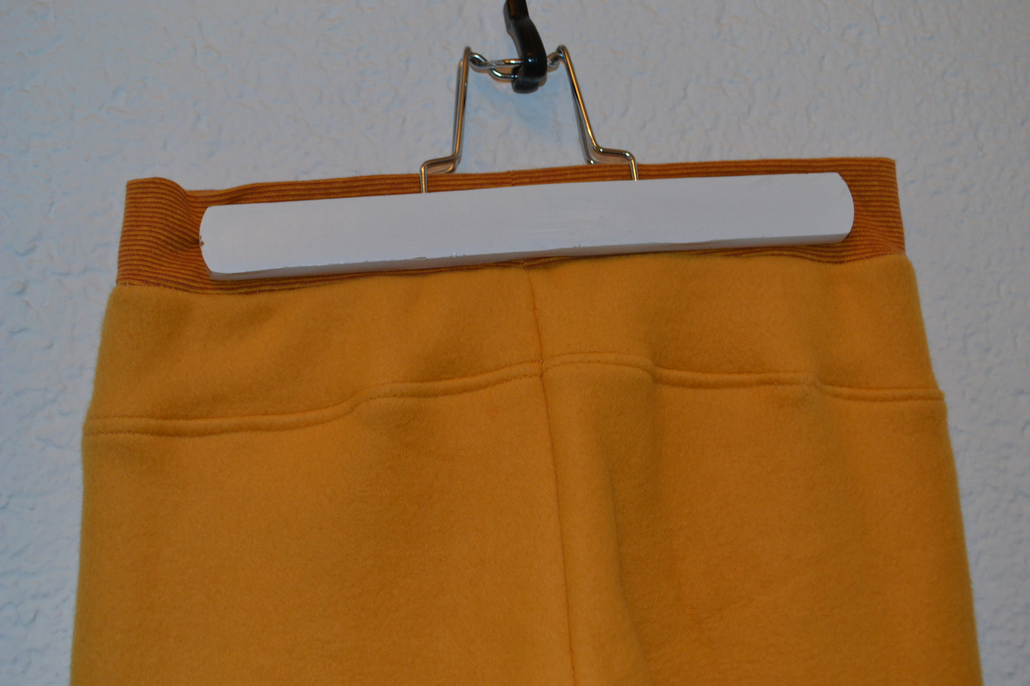 Fleece Outdoorhose Igel curry gelb Gr. 98/104