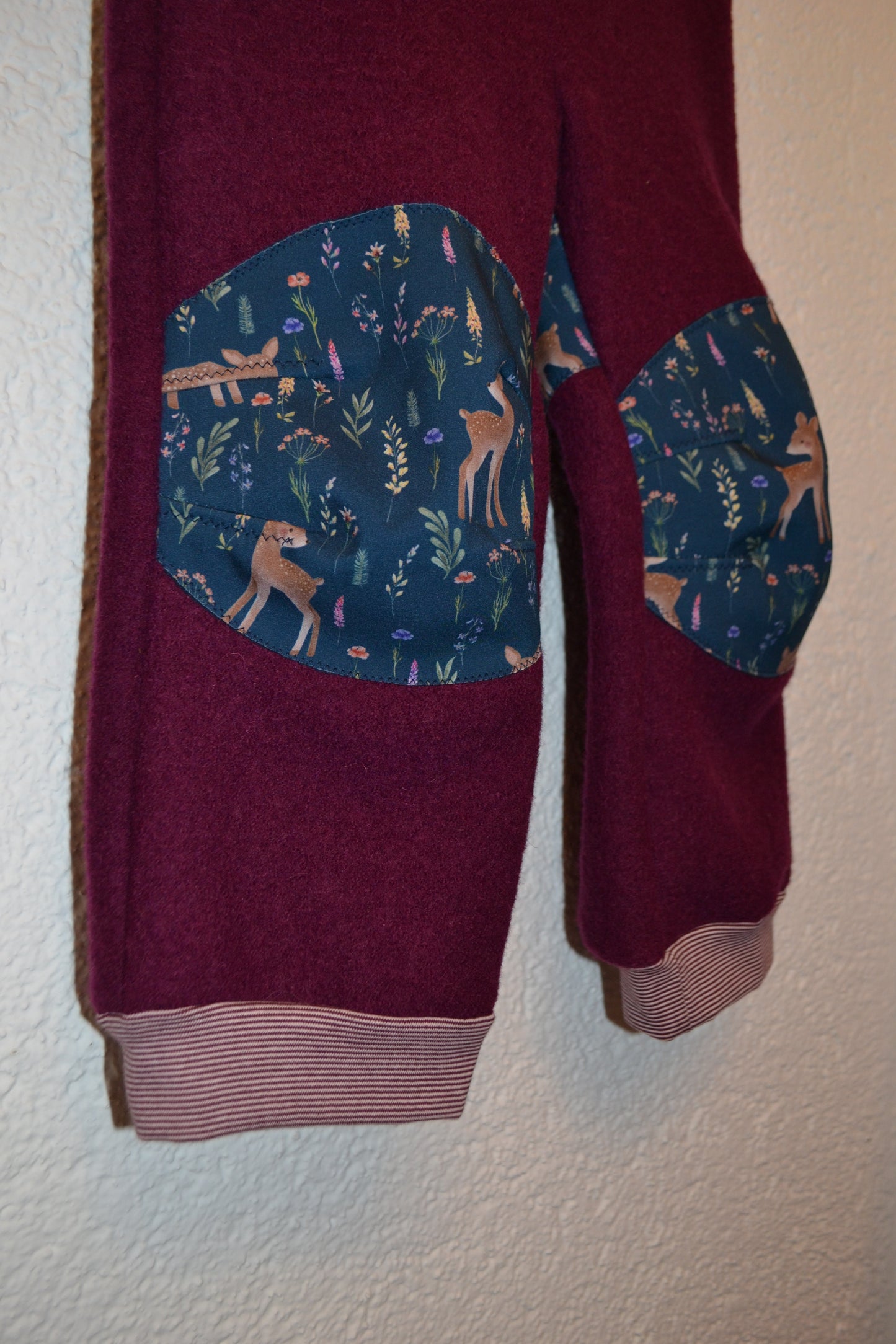 Walk Outdoorhose Reh aubergine berry Gr. 98/104