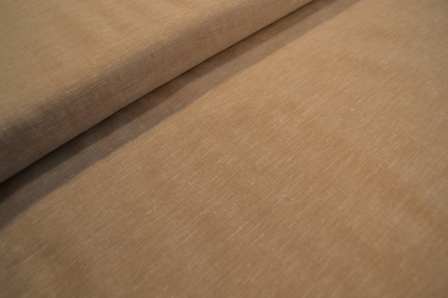 Baumwoll-Leinen uni beige *Breite 144cm*