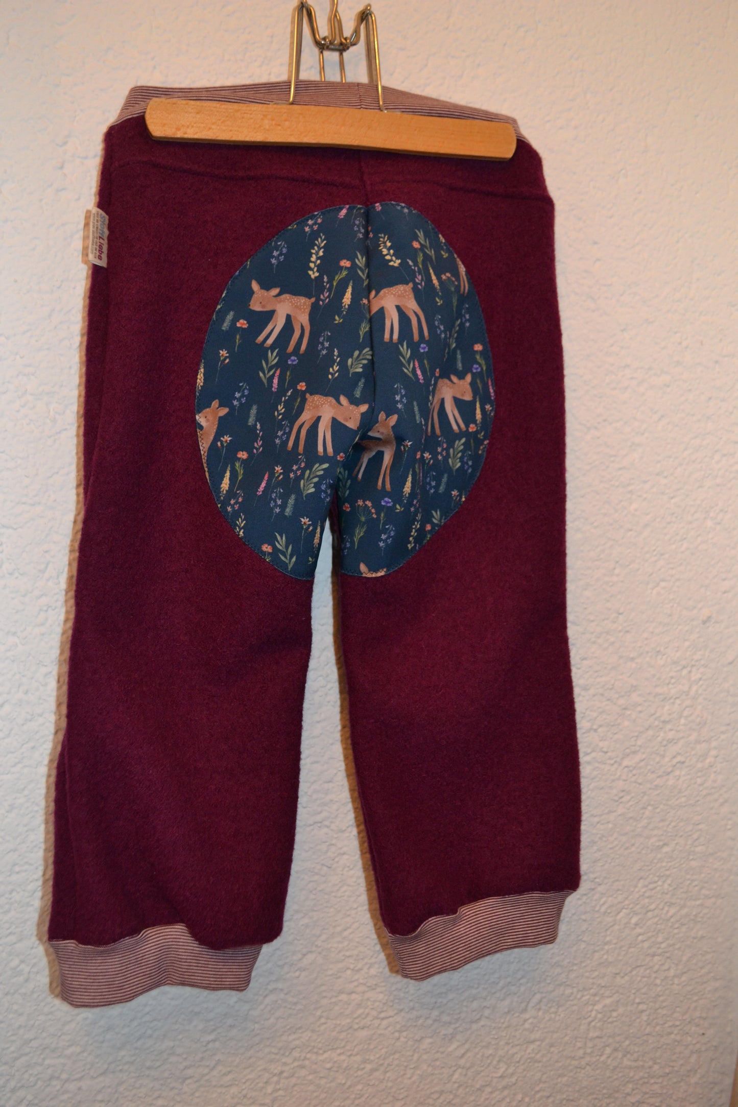 Walk Outdoorhose Reh aubergine berry Gr. 98/104