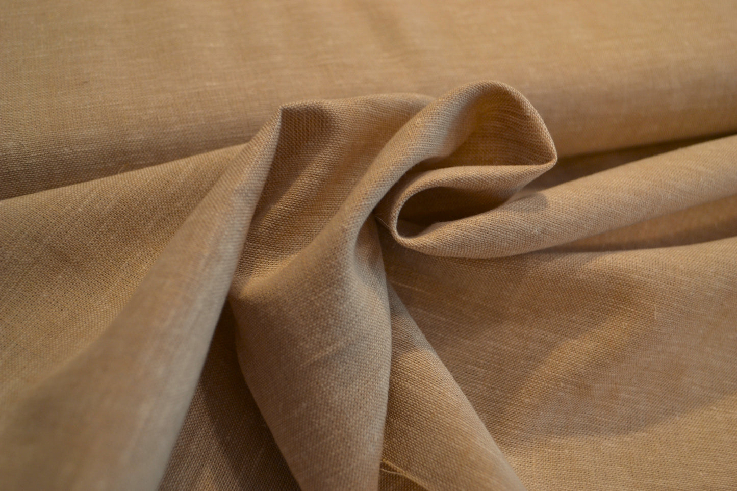 Baumwoll-Leinen uni beige *Breite 144cm*