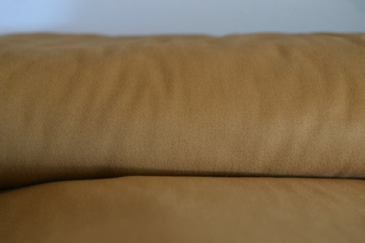 Baumwoll Twill uni ocker *Breite 142 cm*