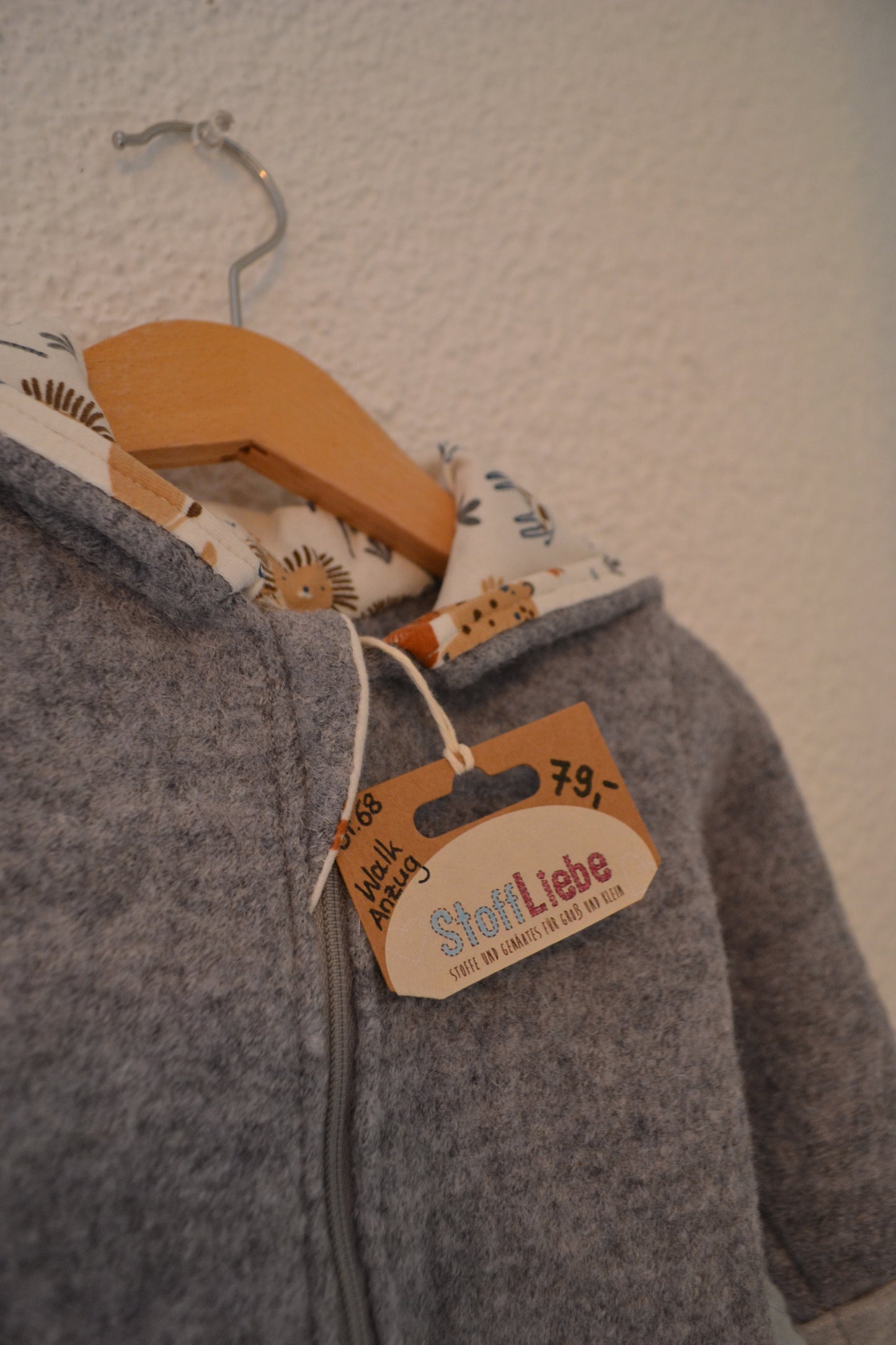 Walk Overall grau Gr. 68