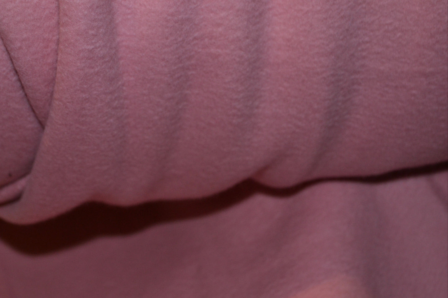 BIO Baumwoll Fleece dunkelrosa *Breite 160 cm*
