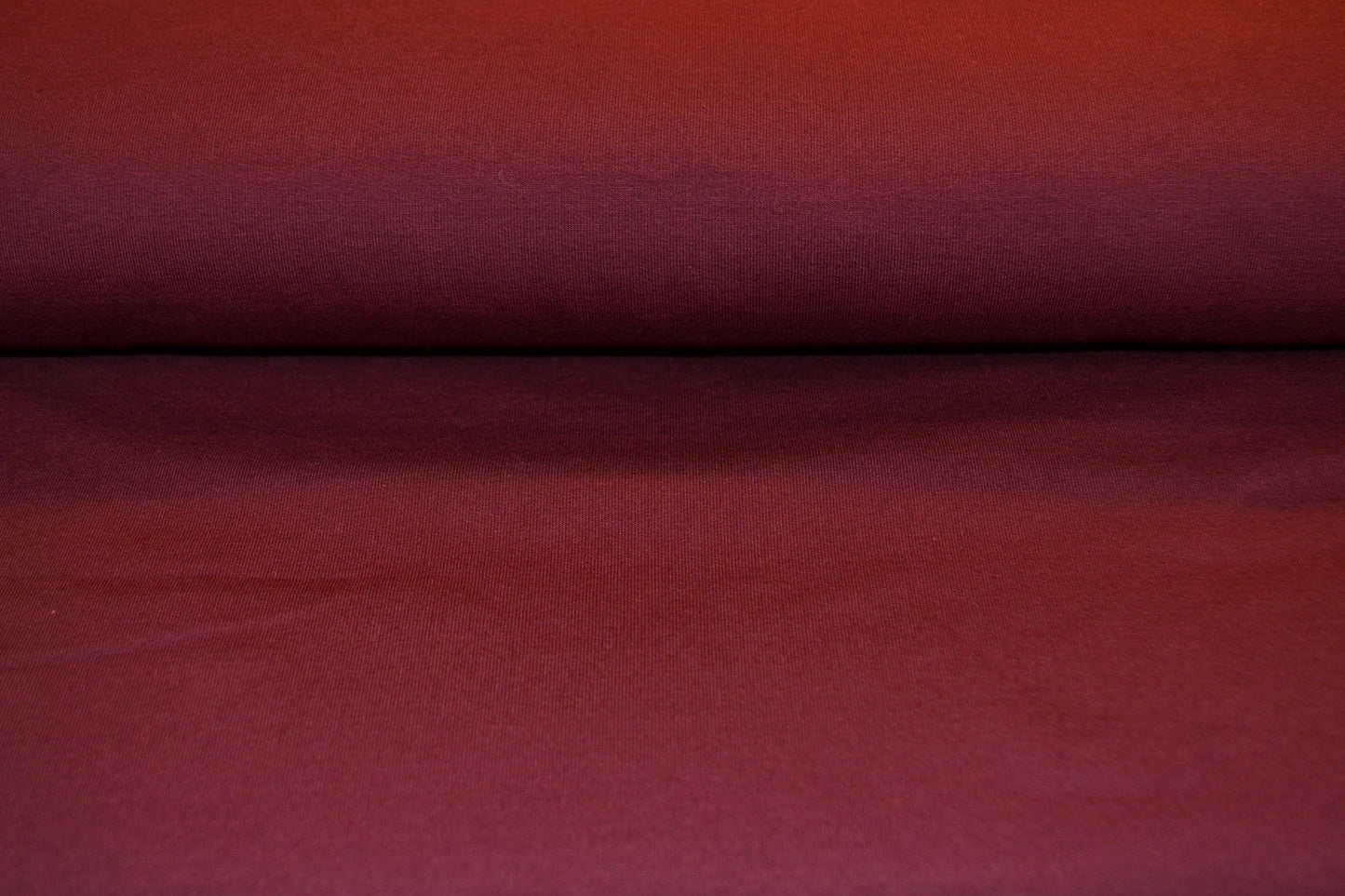French Terry Sweat uni weinrot *Breite 155cm*