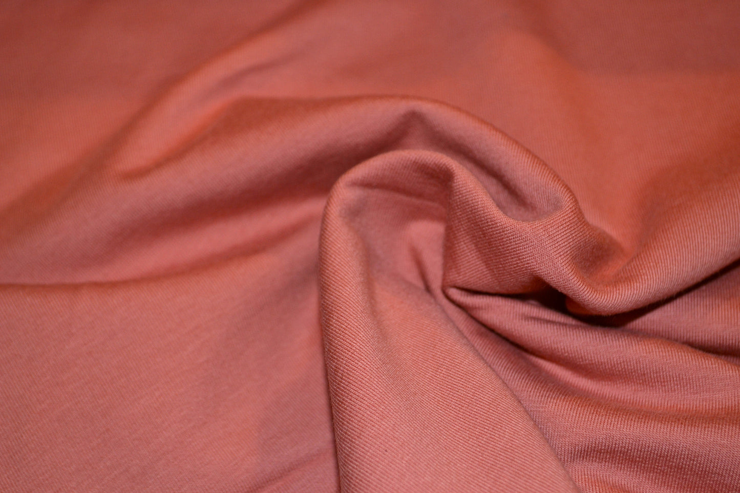 French Terry Sweat uni apricot *Breite 155cm*