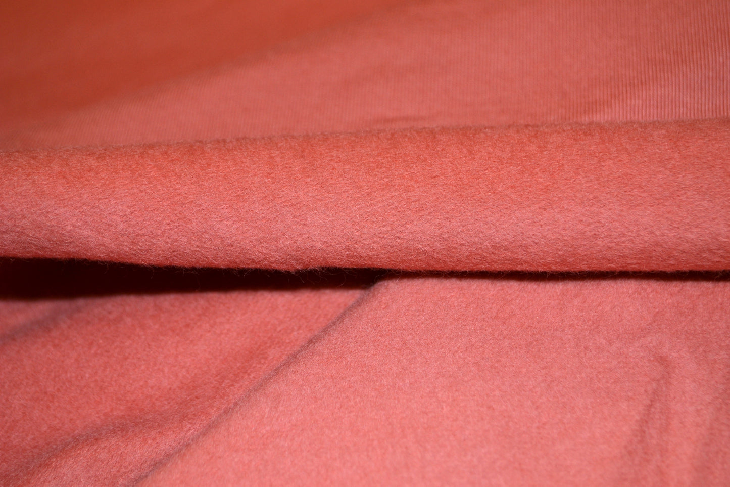 French Terry Sweat uni apricot *Breite 155cm*