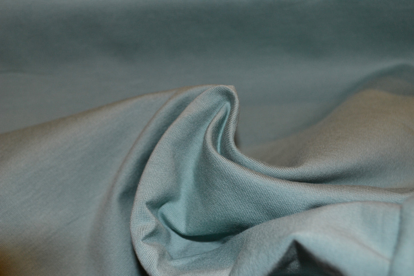 French Terry Sweat uni eisblau *Breite 155cm*