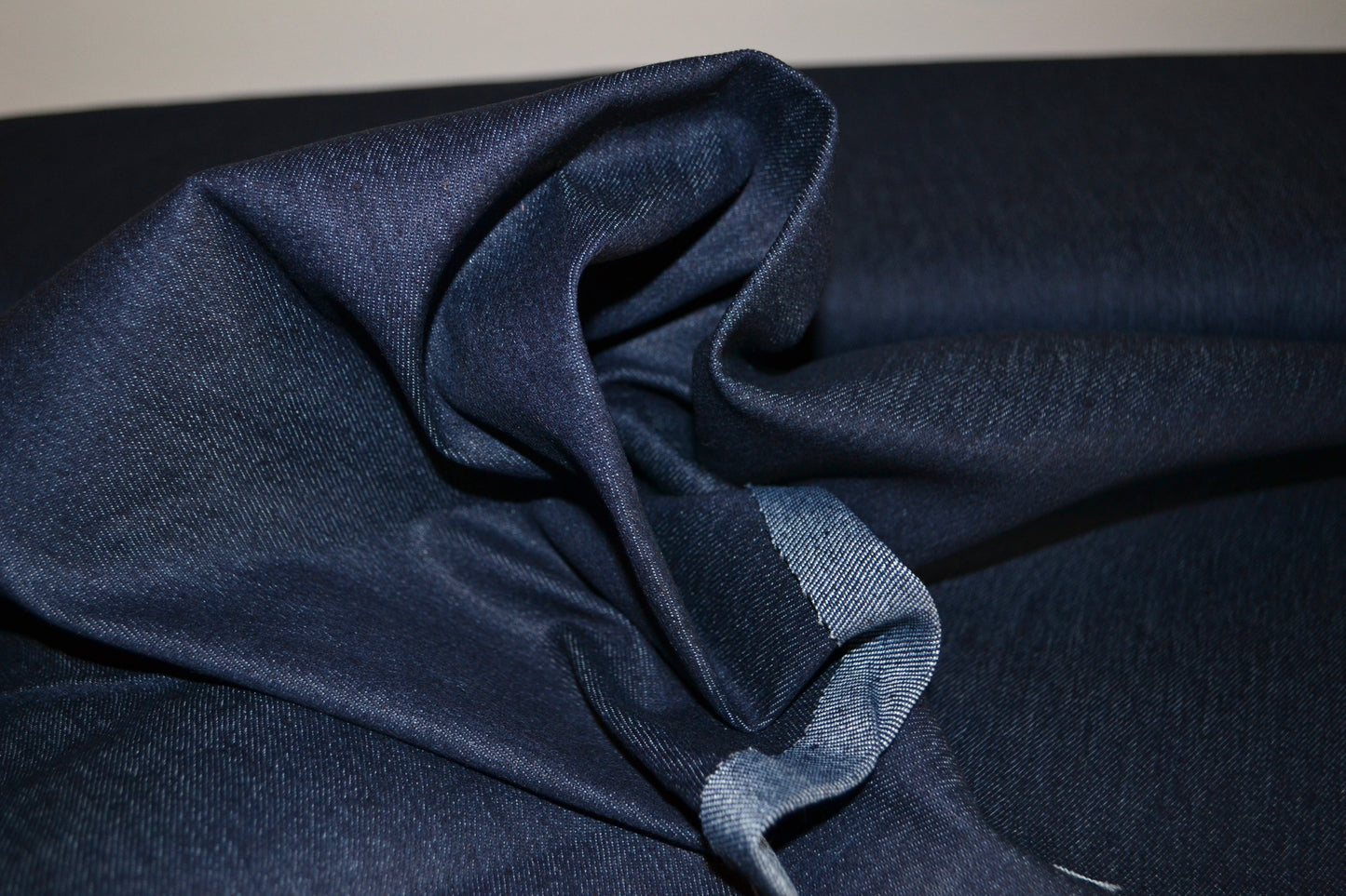 Jeans uni dunkelblau *Breite 154 cm*