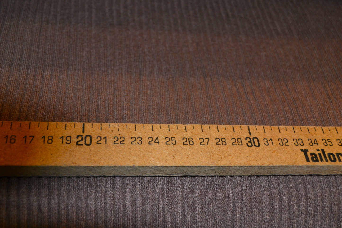 Grobstrick uni braun *Breite 63cm*