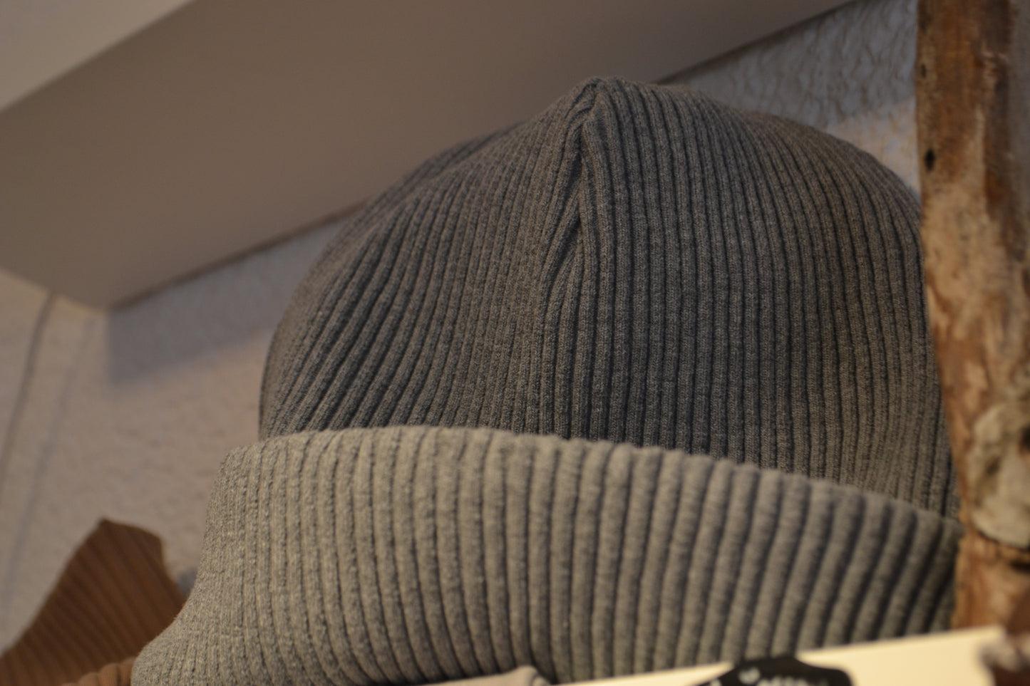 Grobstrick uni grau *Breite 63cm*