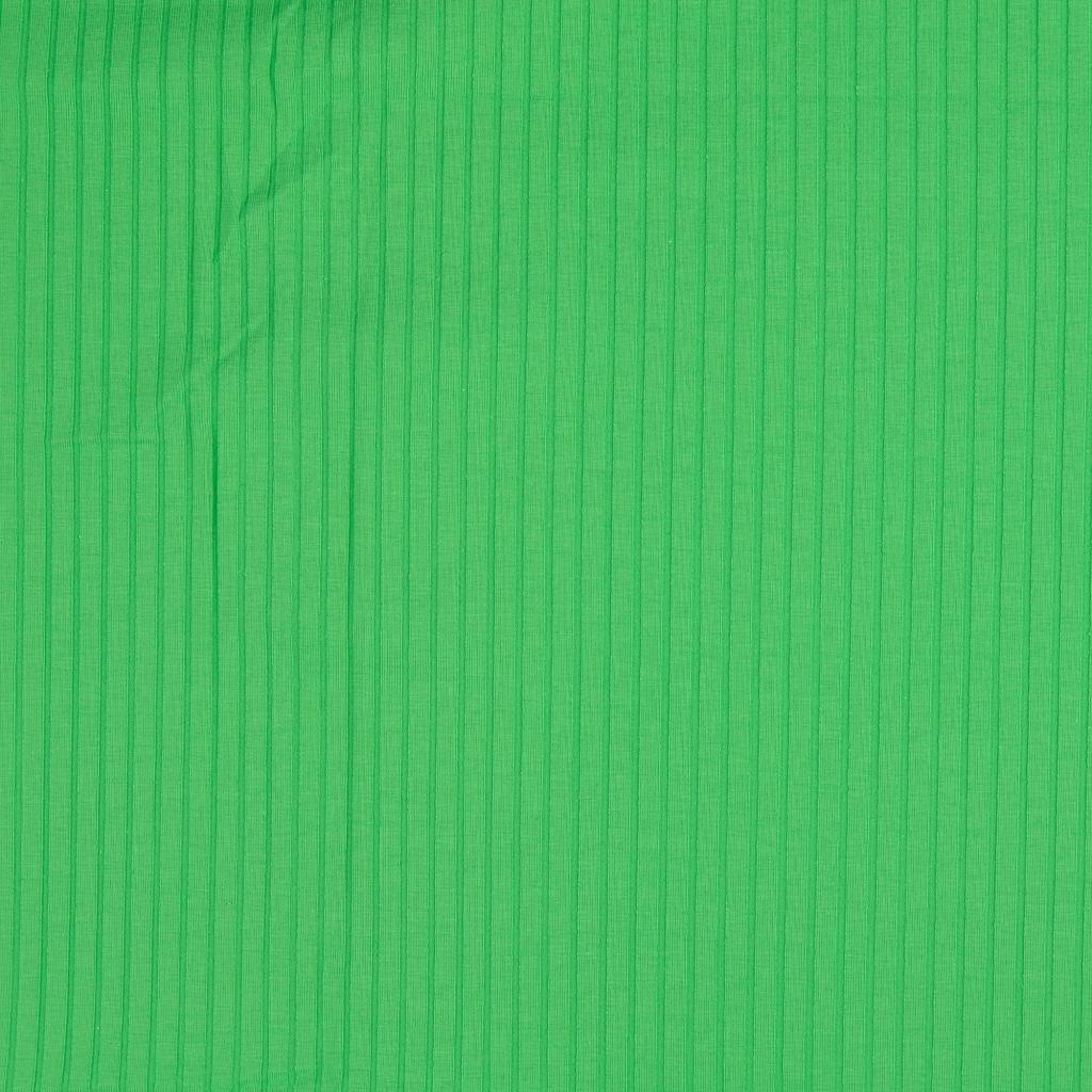 Rippjersey uni apfelgrün *Breite 140cm*
