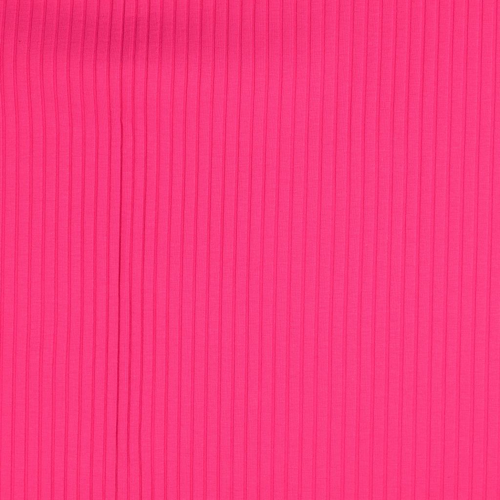 Rippjersey uni pink *Breite 140cm*