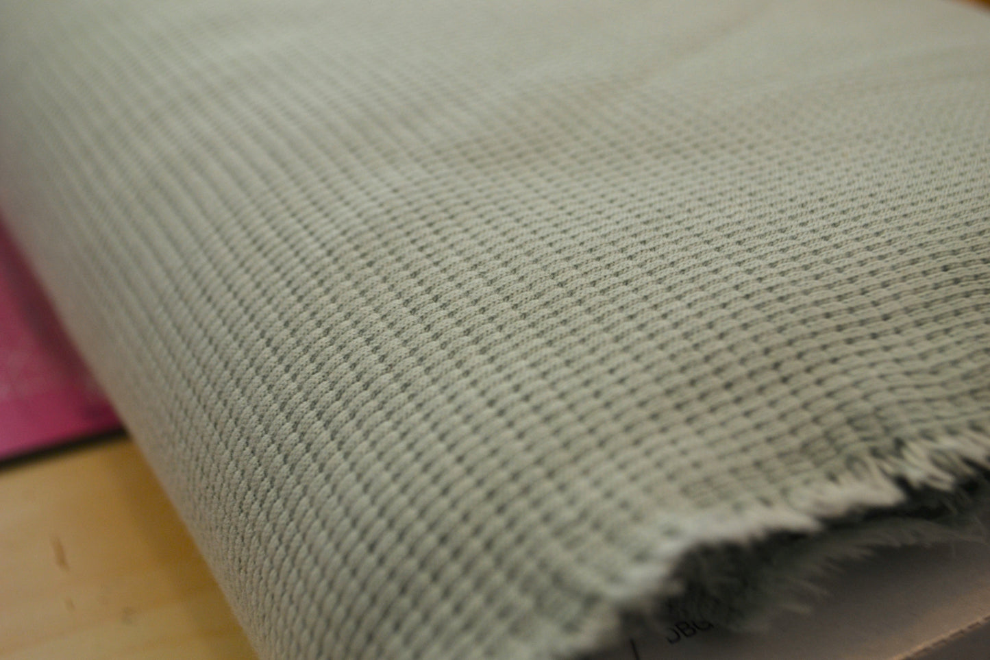 Waffeljersey uni mint *Breite 150cm*