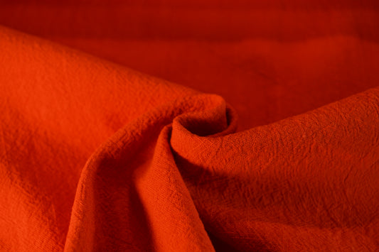 Baumwolle Vintage rot orange *Breite 140cm*