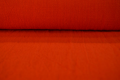 Baumwolle Vintage rot orange *Breite 140cm*