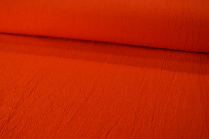Baumwolle Vintage rot orange *Breite 140cm*