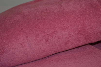 Frottee Jersey uni dunkel rosé *Breite 150cm*