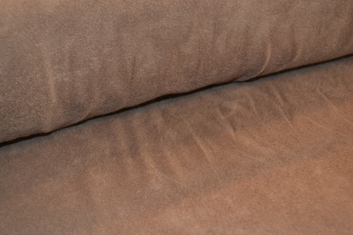 Frottee Jersey uni cappuccino *Breite 150cm*