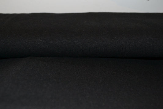 Viskose Leinen uni schwarz *Breite 146cm*