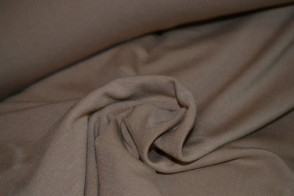 Viskosejersey uni cappuccino beige *Breite 156cm*