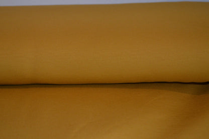 French Terry Sweat uni curry *Breite 155cm*