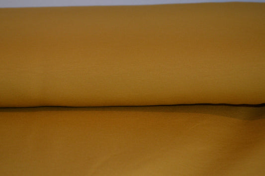 French Terry Sweat uni curry *Breite 155cm*