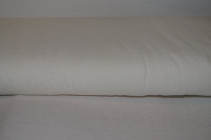 Viskose Leinen uni weiß *Breite 146cm*