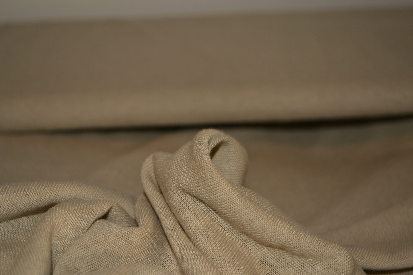 Viskose Leinen uni beige *Breite 146cm*