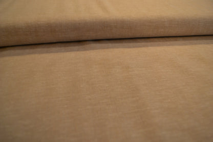 Baumwoll-Leinen uni beige *Breite 144cm*