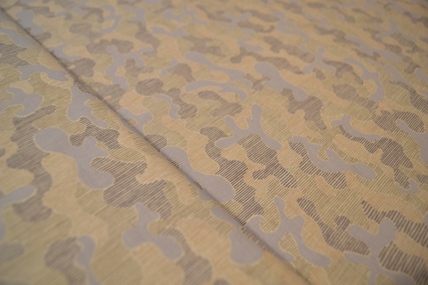 Patchwork Baumwolle "Camouflage" hellblau grau *Breite 110 cm*