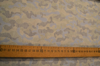 Patchwork Baumwolle "Camouflage" hellblau grau *Breite 110 cm*
