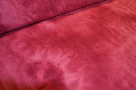 Musselin weinrot Batikoptik *Breite 145cm*