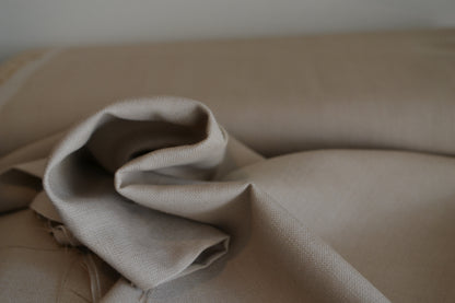 Tencel-Leinen uni beige *Breite 142cm*