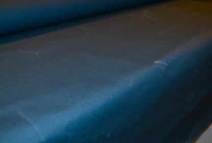 Oilskin uni petrol blau *Breite 148cm*