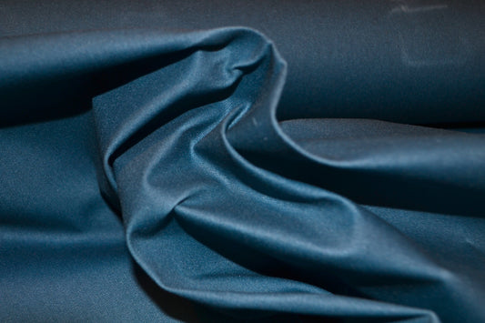 Oilskin uni petrol blau *Breite 148cm*