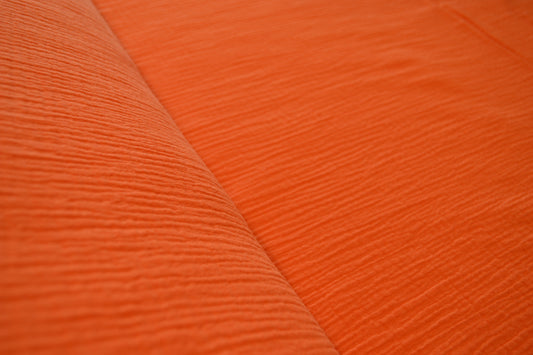Musselin uni lachsorange *Breite 136cm*